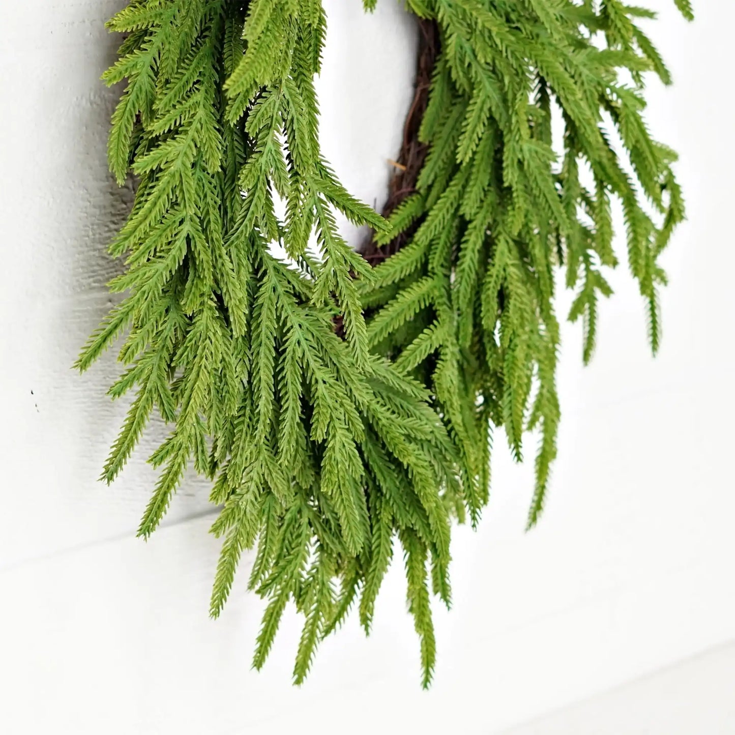 Heart Twig Wreath Evergreen Norfolk